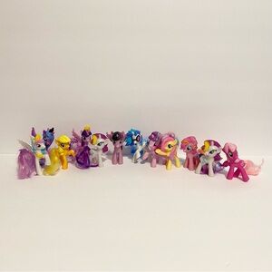 My Little Pony McDonald’s Toy Set MLP Lot 2010s Horse Bundle of 12